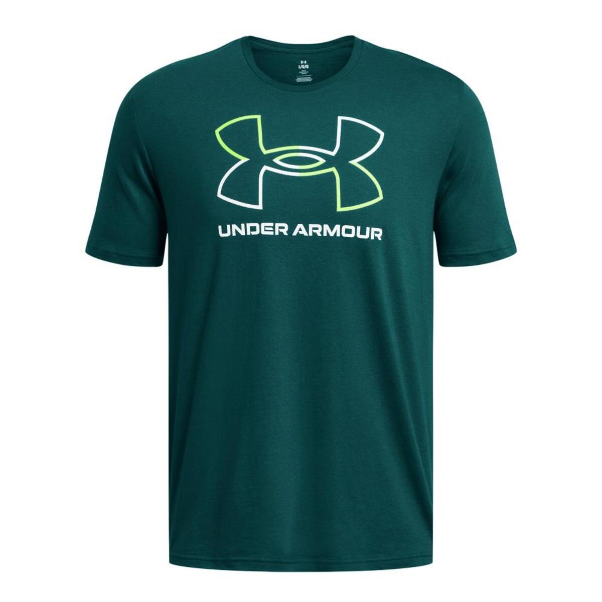 Under Armour Ua Gl Foundation Update Ss 1382915-449 Petrol Yeşili