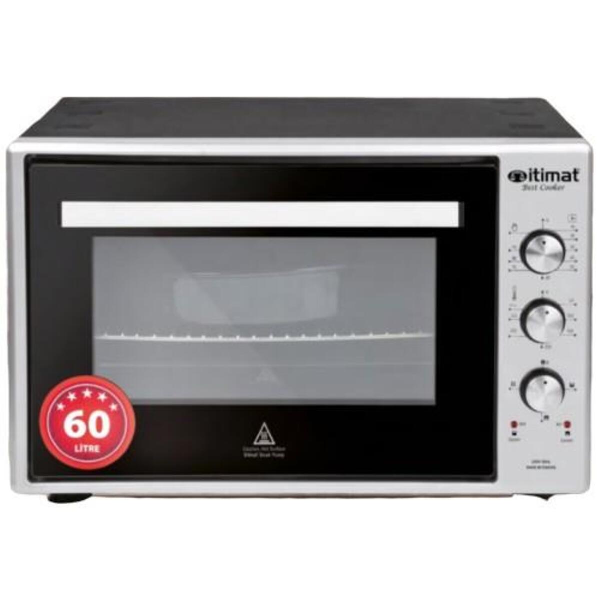 İtimat Mini Fırın 8062 Gri-Siyah