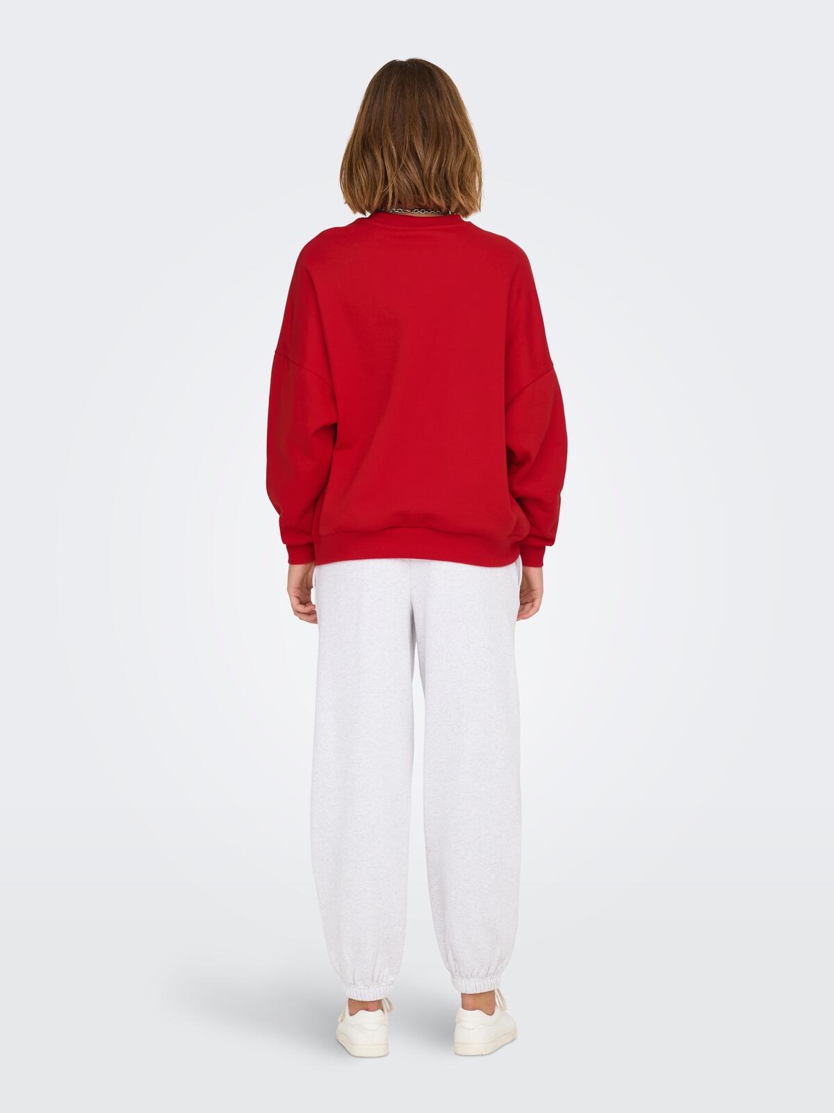 Only Sweatshirt 15337256 Kırmızı