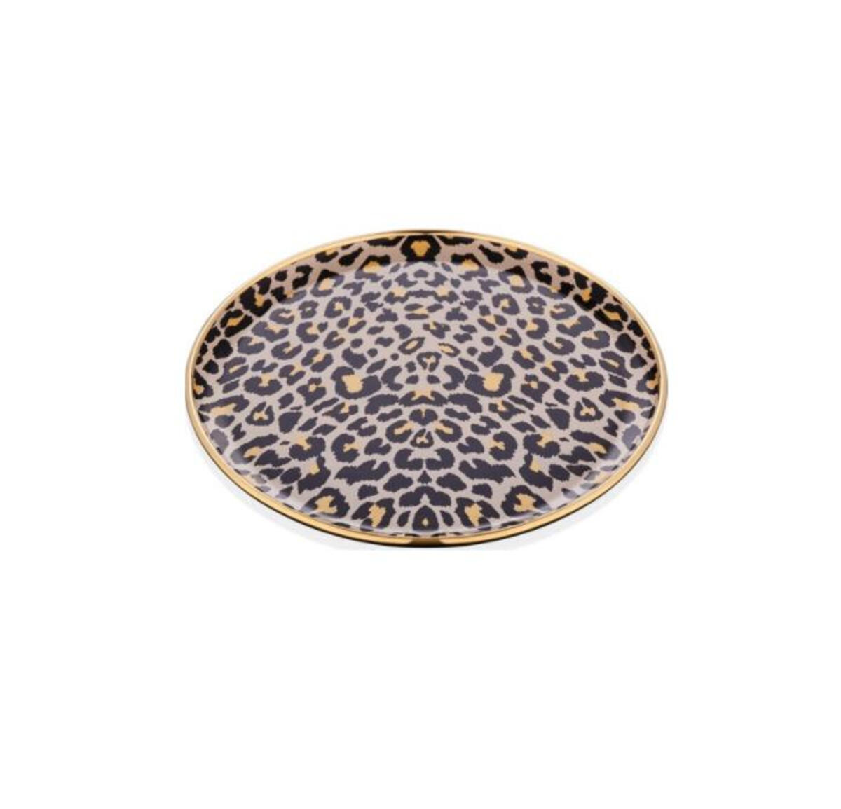 Glore Pasta Tabak 6Lı 21Cm Leopar Somon 25004