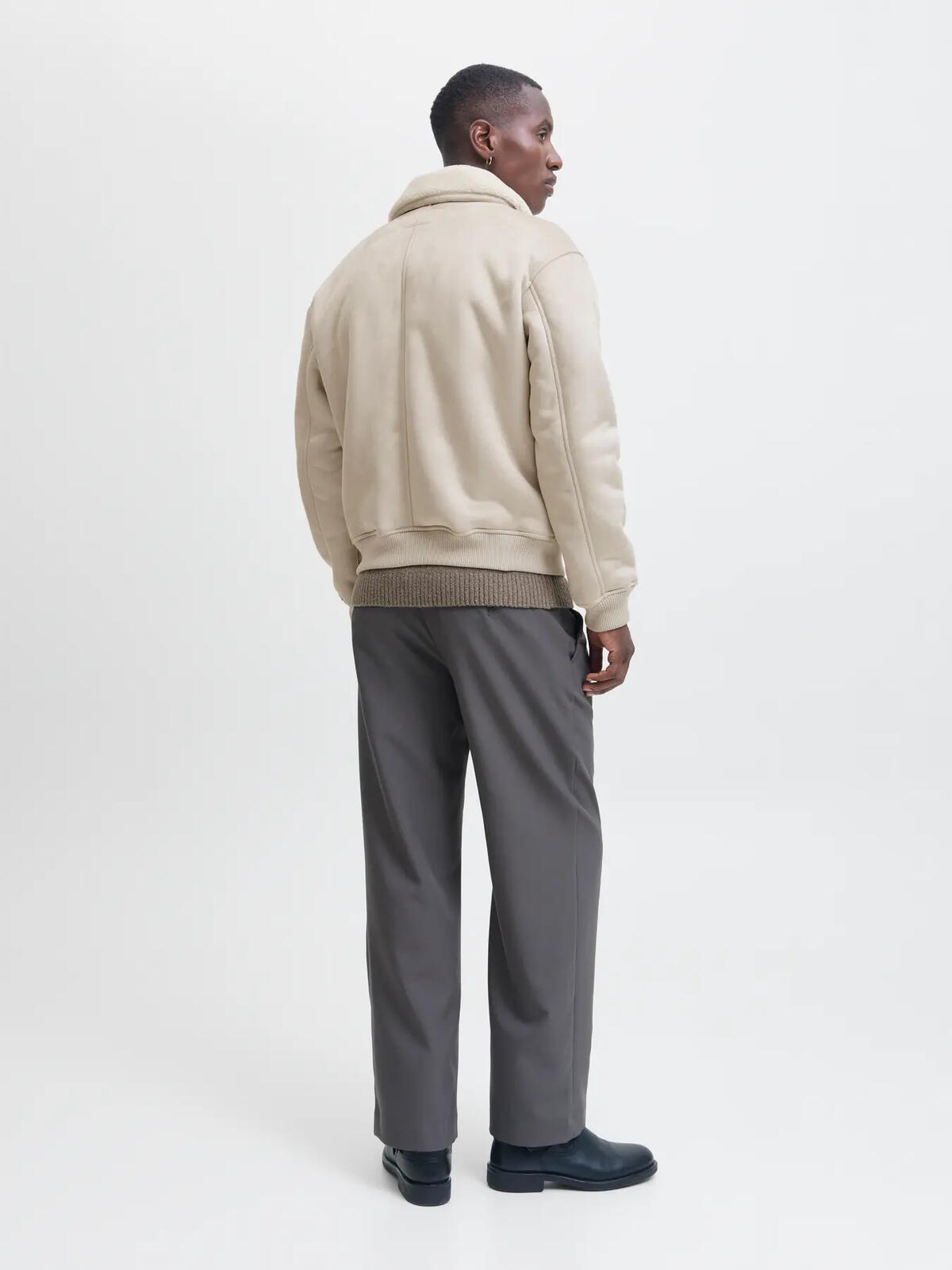 Jack&Jones Bomber Ceket 12282444 Krem Jack&Jones Bomber Ceket 12282444 Krem