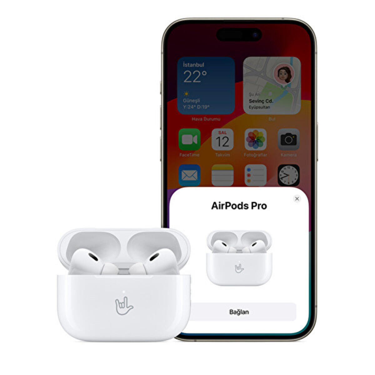 Apple Airpods Pro 2.Nesil ve MagSafe Şarj Kutusu USB-C MTJV3TU/A