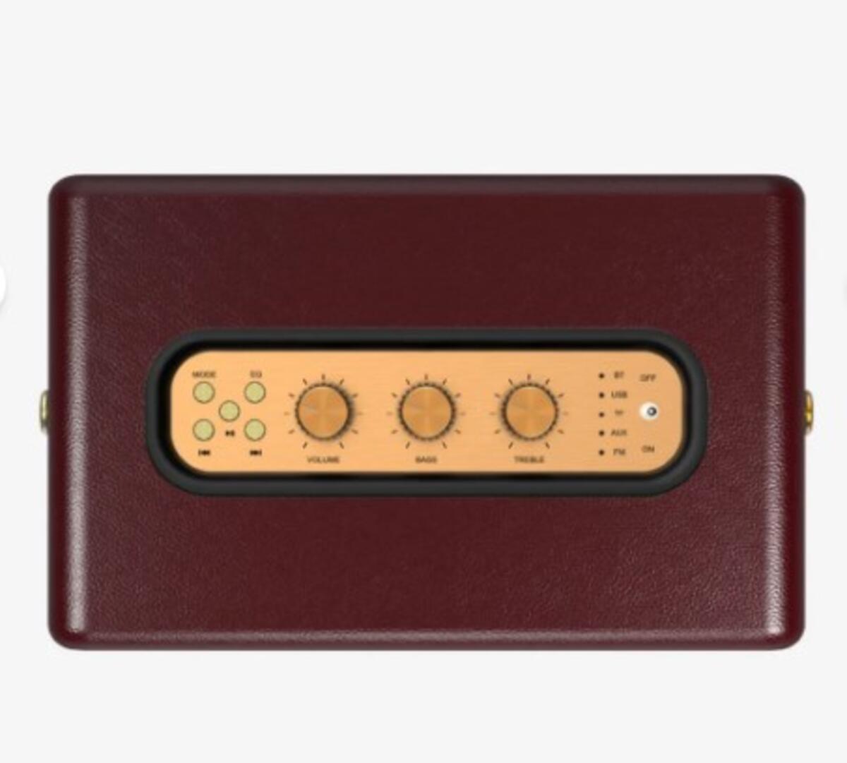 Linktech Bluetooth Hoparlör Premium Mikrofonlu M407 50W Retro
