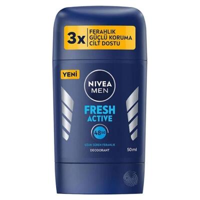 Nivea Men Erkek Stick Fresh Active 50Ml (Dy)