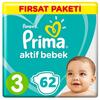 Prima Bez Aktif Bebek Fırsat Paketi 3 Beden 62Li