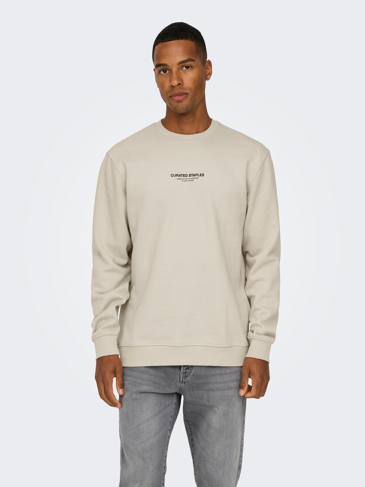 Only&Sons Sweatshirt 22030923 Ekru