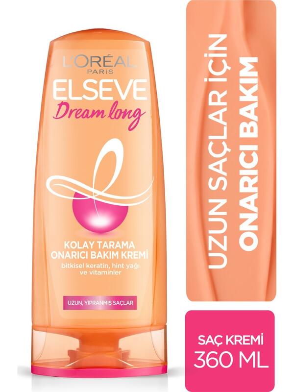 Elseve Saç Kremi Dream Long Onarıcı 360Ml