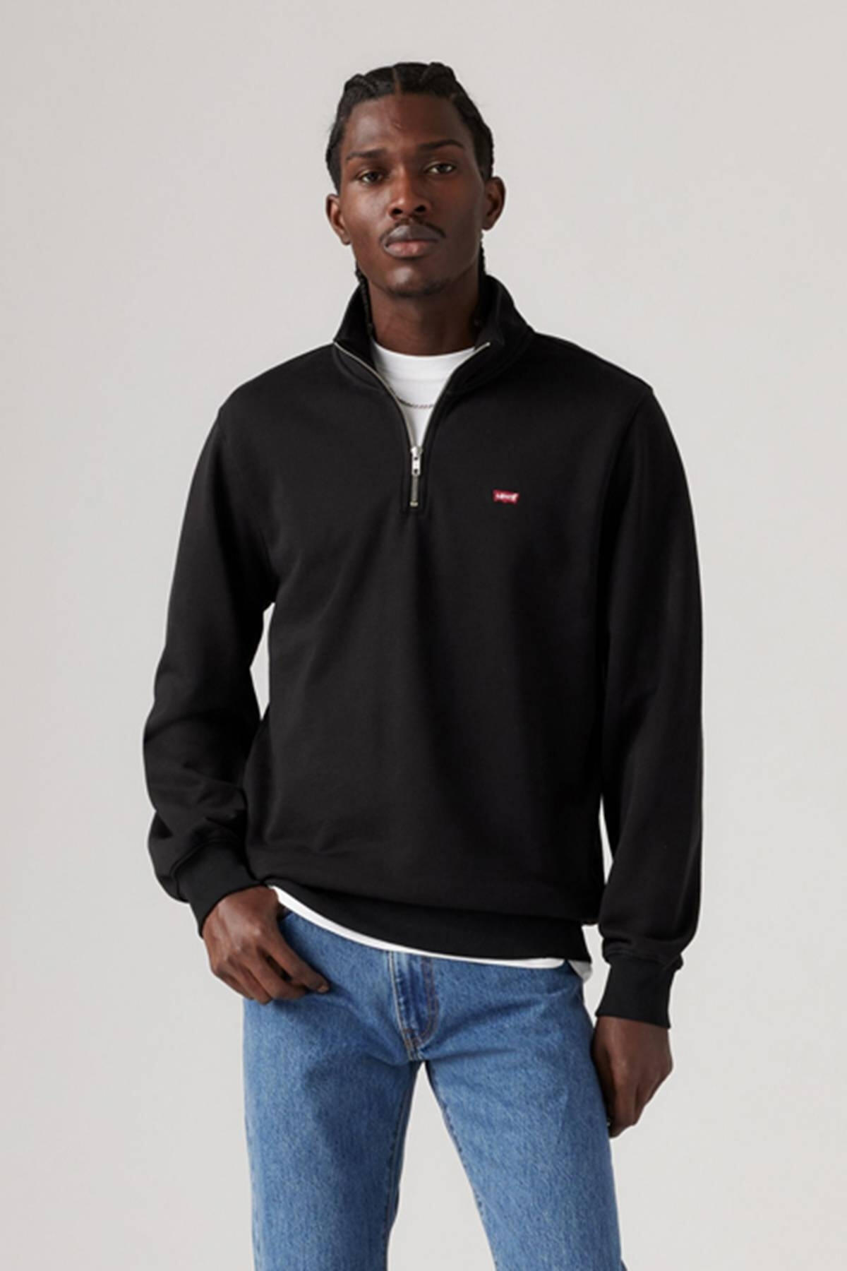 Levis Erkek Sweatshirt 001TU-0000 Siyah