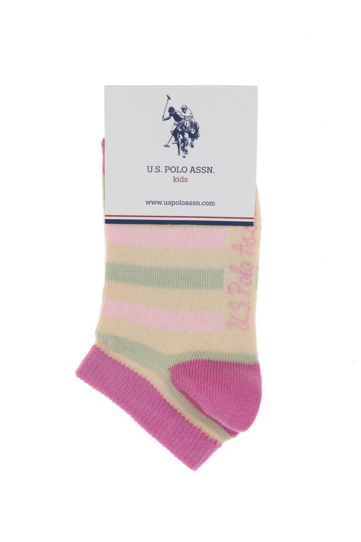 U.S. Polo Çorap A084SZ013 Keıla-IY23 Pembe