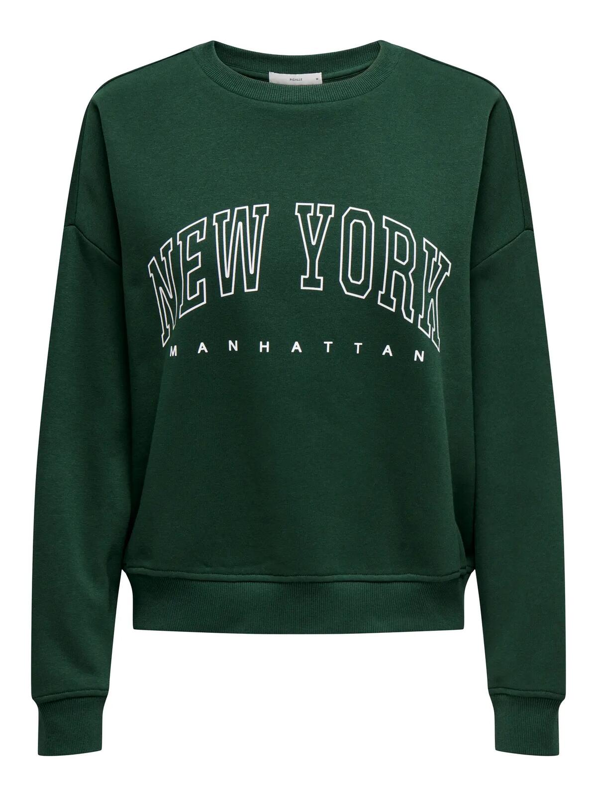 Only Sweatshirt 15254183 Koyu Yeşil