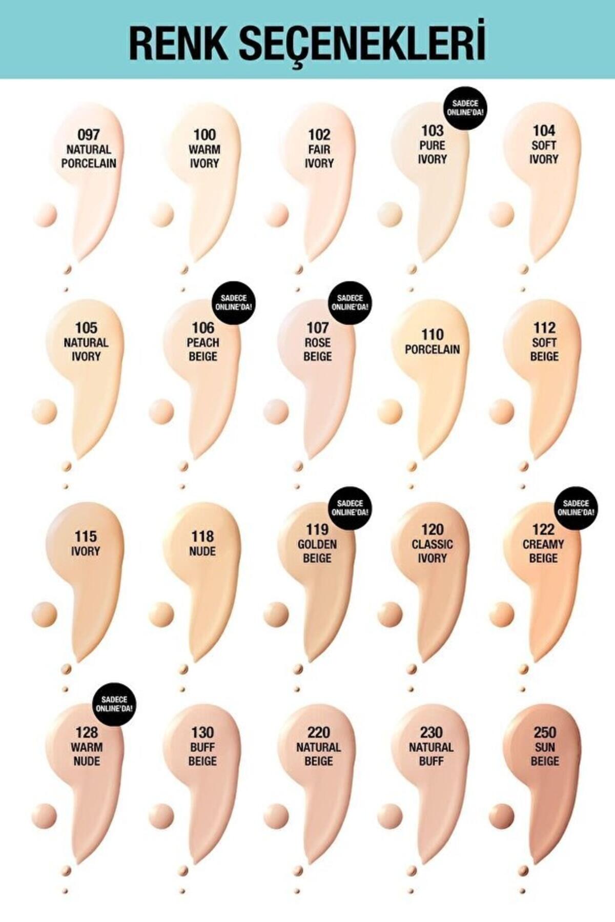 Maybelline Fondöten Fit Me Matte&Poreless No:102