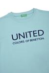 Benetton Sweatshirt BNT-B21877 16030 Turkuaz