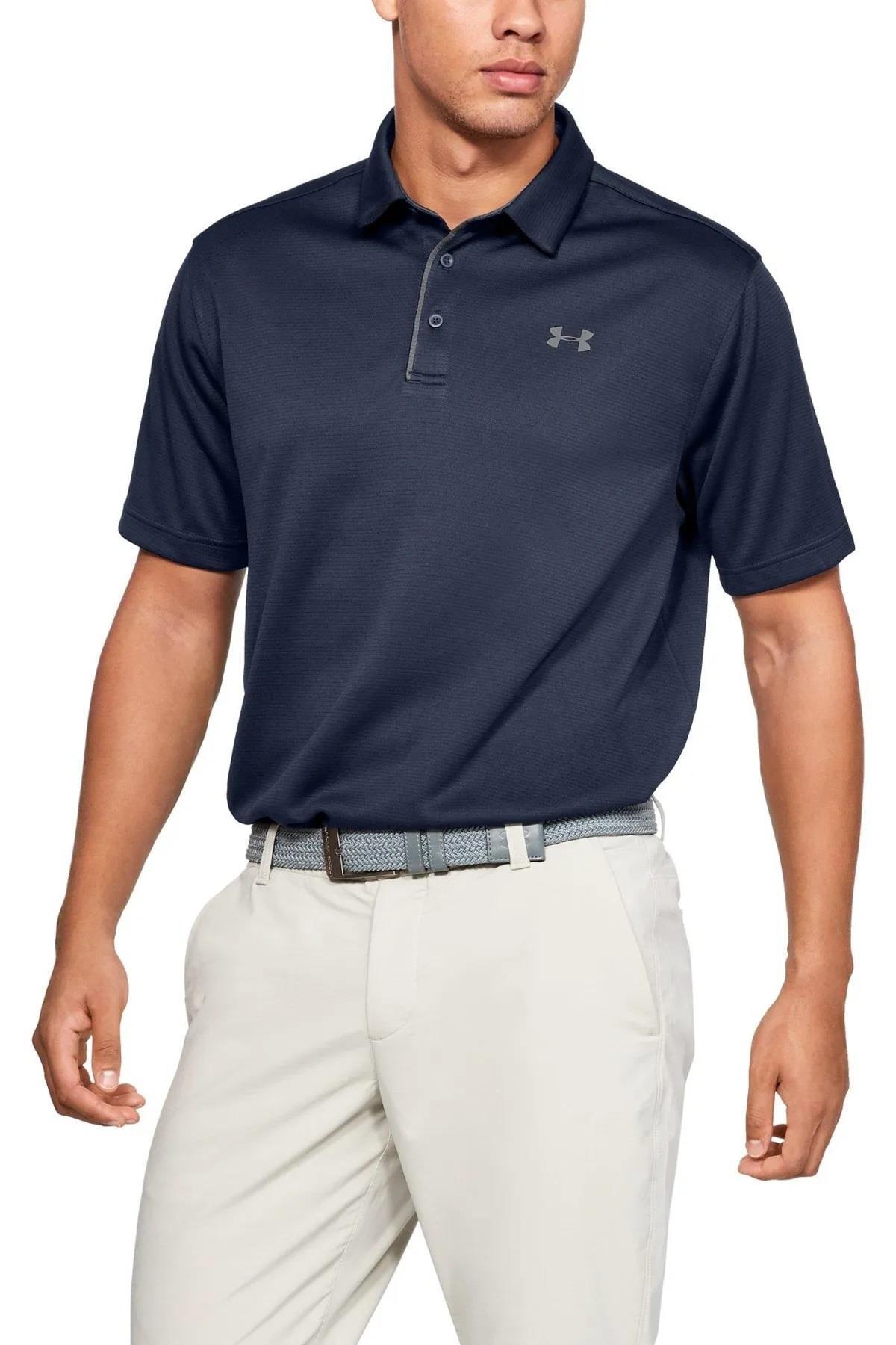 Under Armour Tech Polo 1290140-410 Lacivert Lg