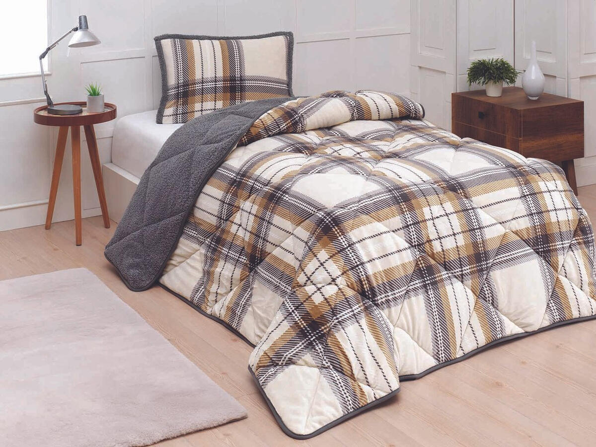 Merinos Yorgan Comforter Set Tk Volenta Gri