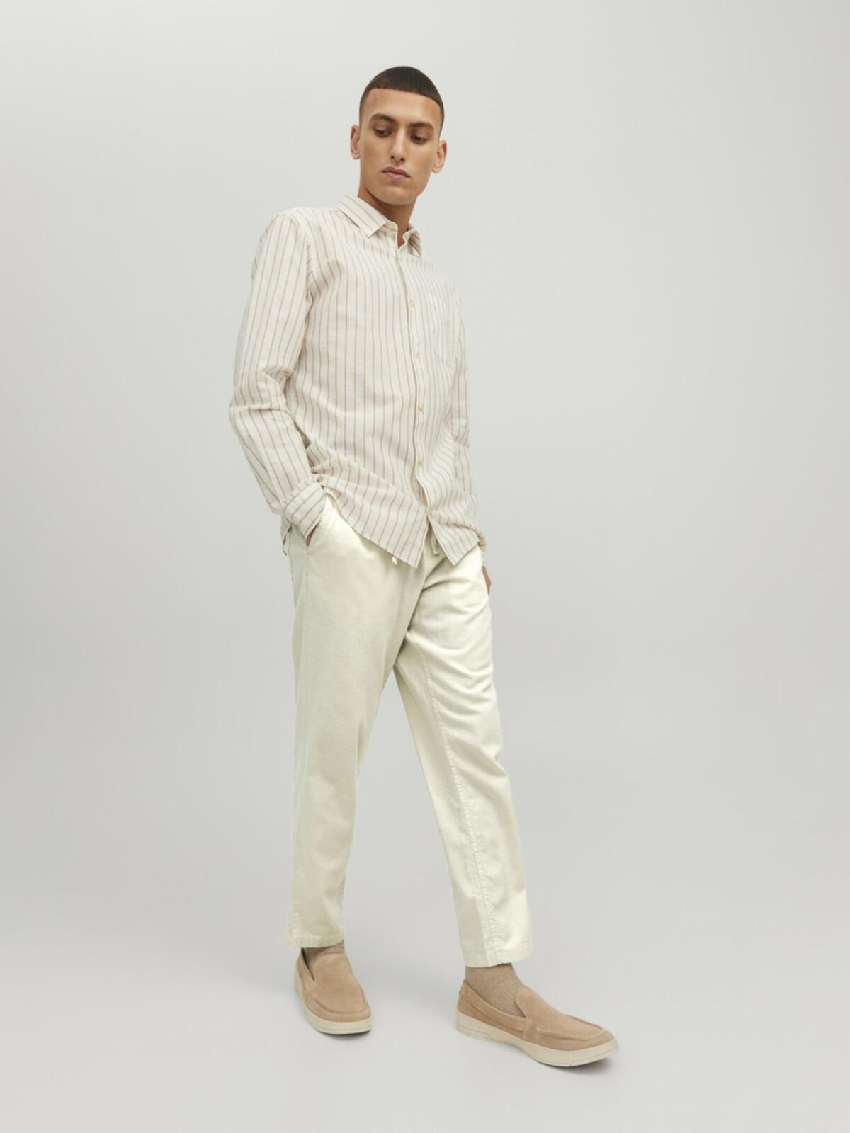 Jack&Jones Pantolon 12229699 Krem