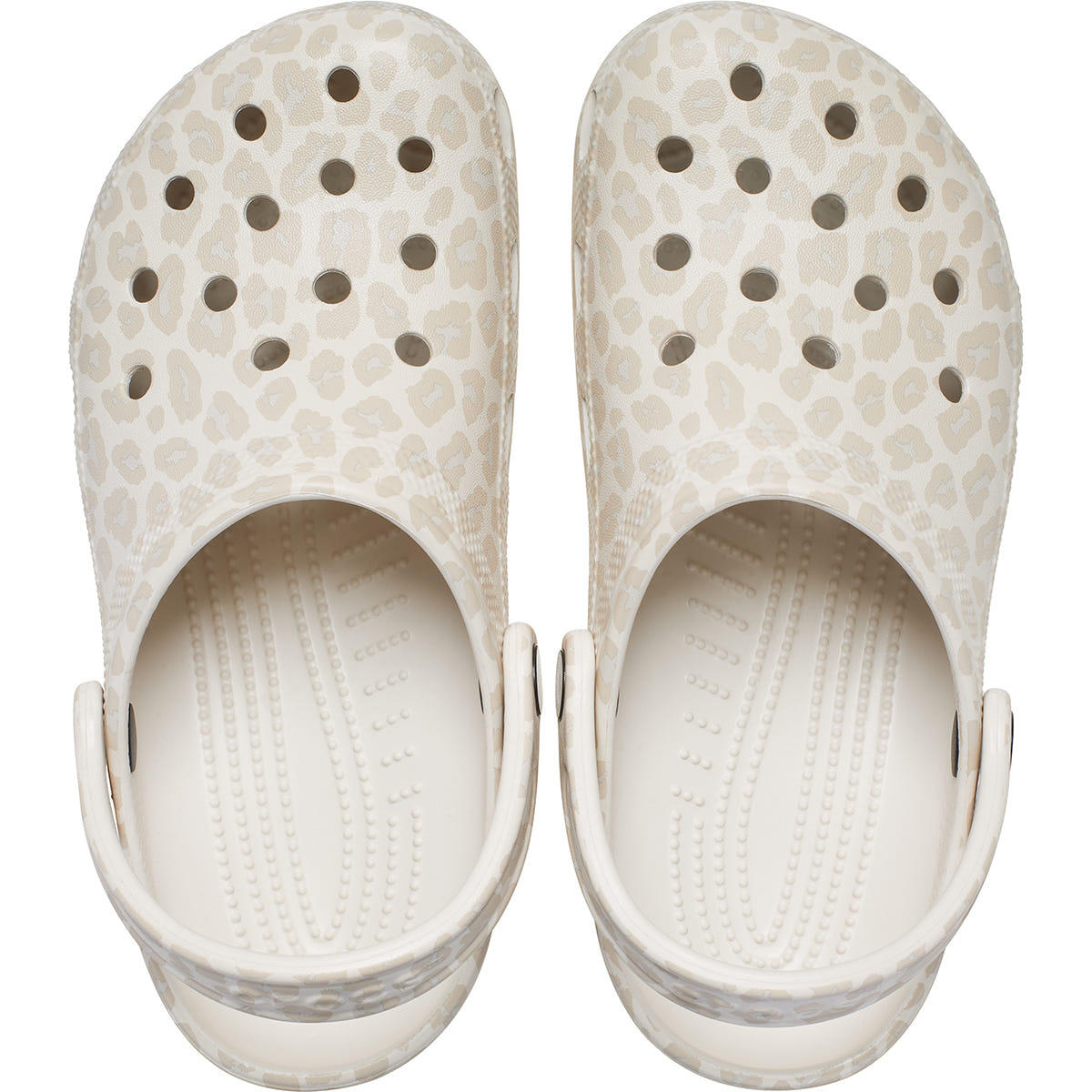 Crocs Classic Animal Clog 211800_0RH Almond Tint/Leopard