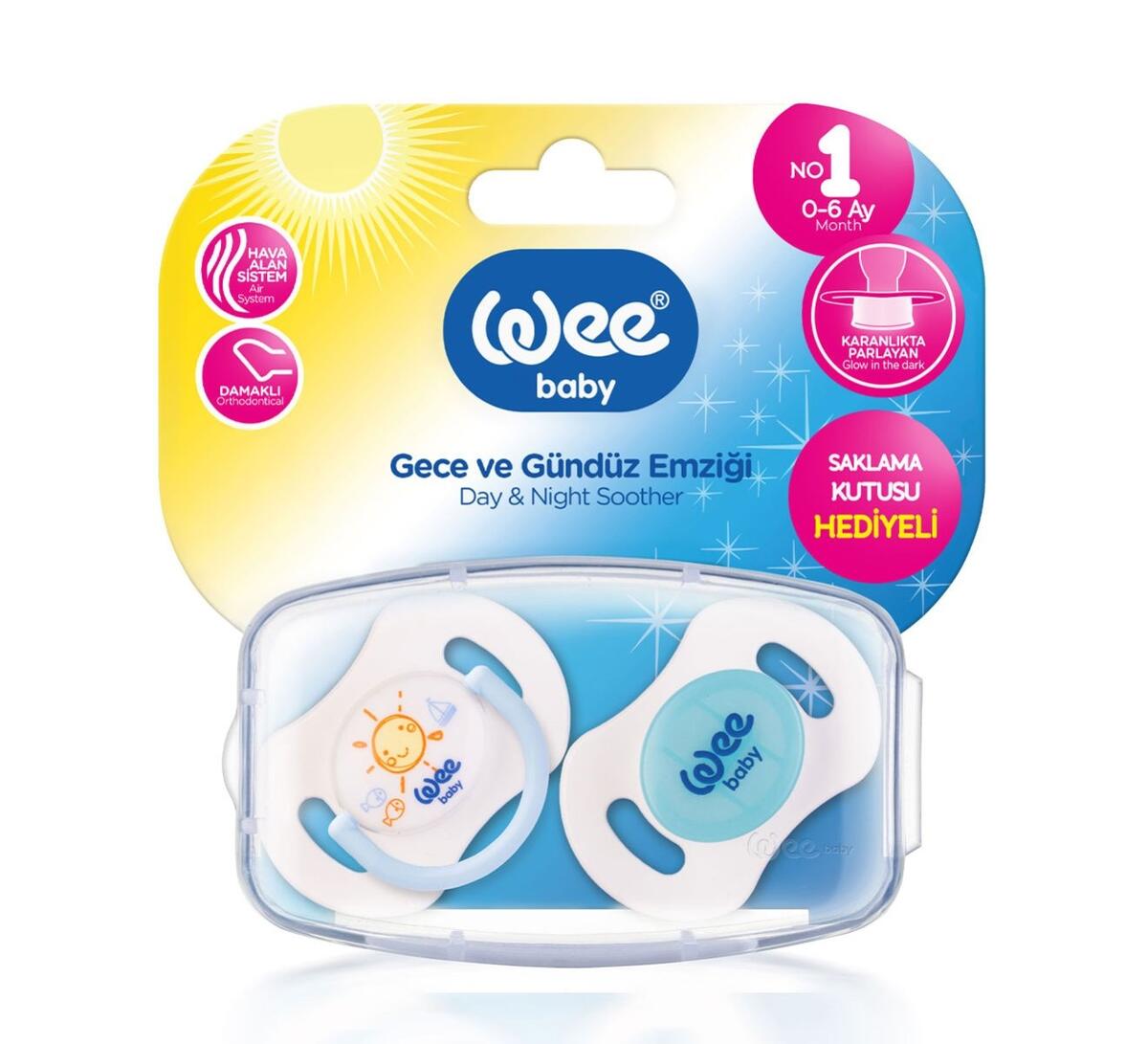Wee Baby Emzik Gece Gündüz 2Li No:1 RB152