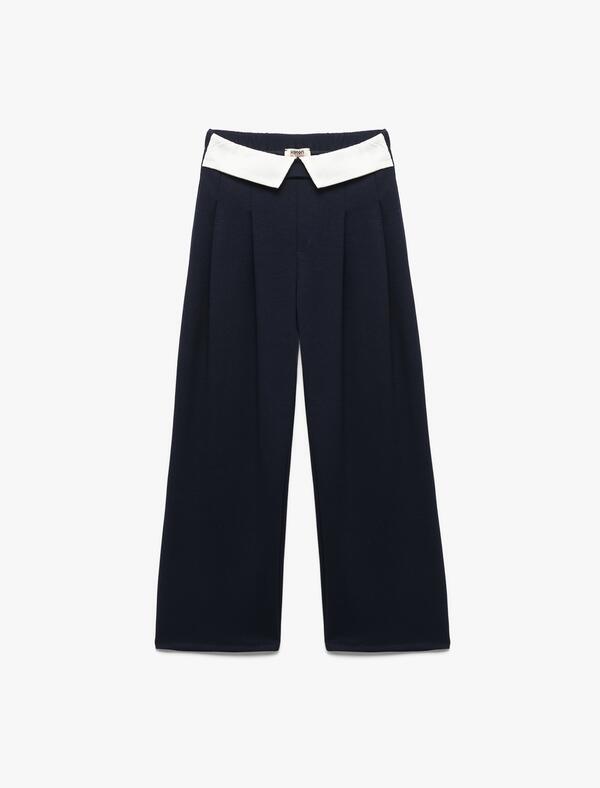 Koton Pantolon Kız Çocuk 6WKG40009AK Lacivert