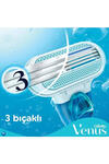 Gillette Traş Makinesi Venüs Smooth Mavi+2 Yedek