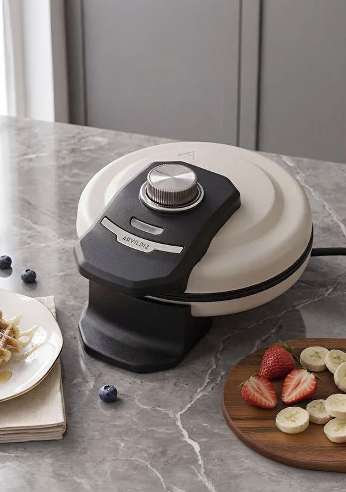 Aryıldız Waffle Makinesi Atelıer 153AR299821 Krem