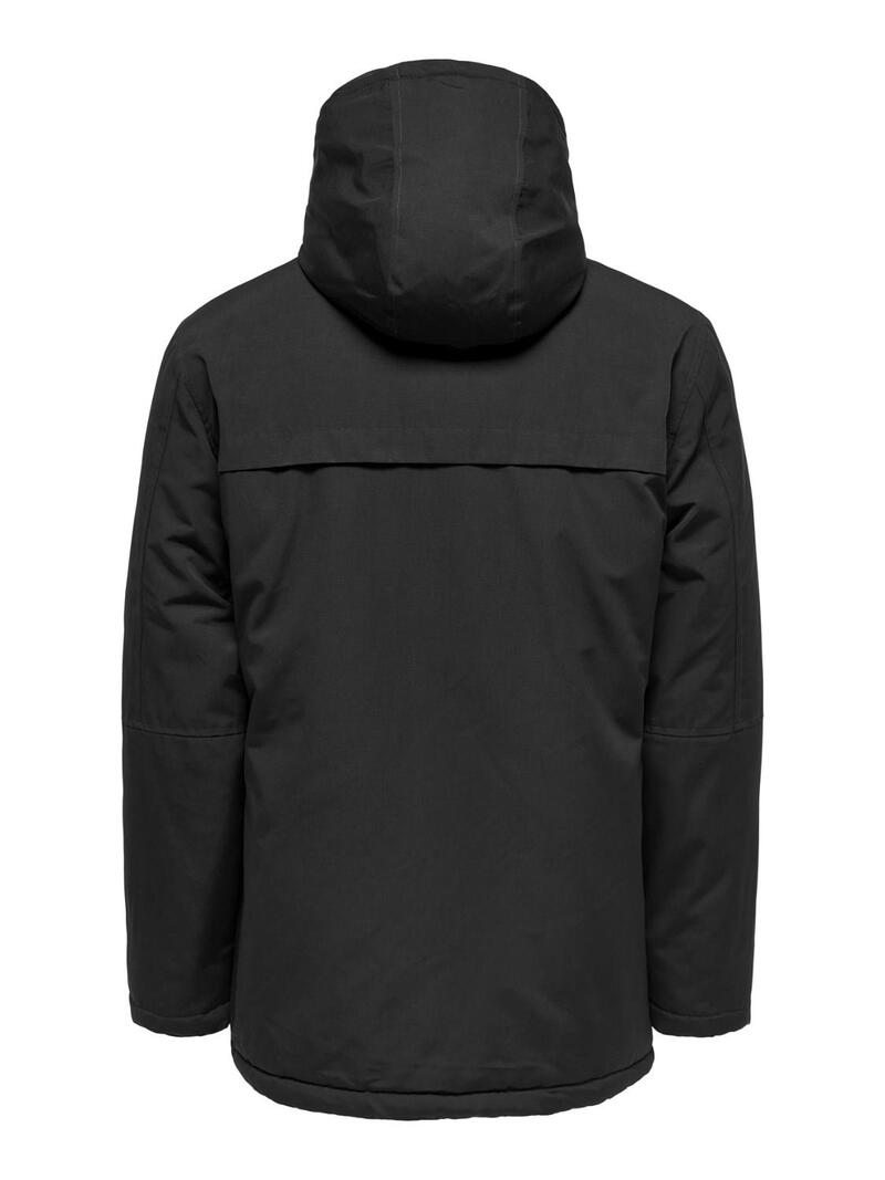 Only&Sons Parka 22022654 Siyah