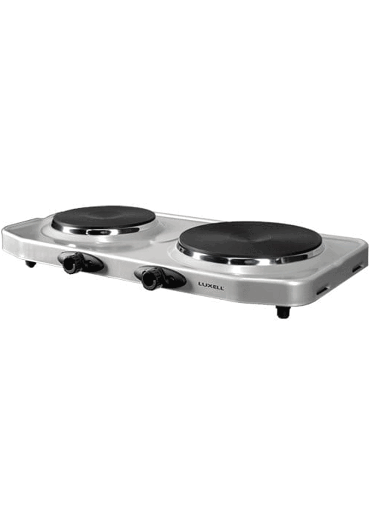 Luxell Elk Ocak Lx-7021 Hotplate Çiftli Gri