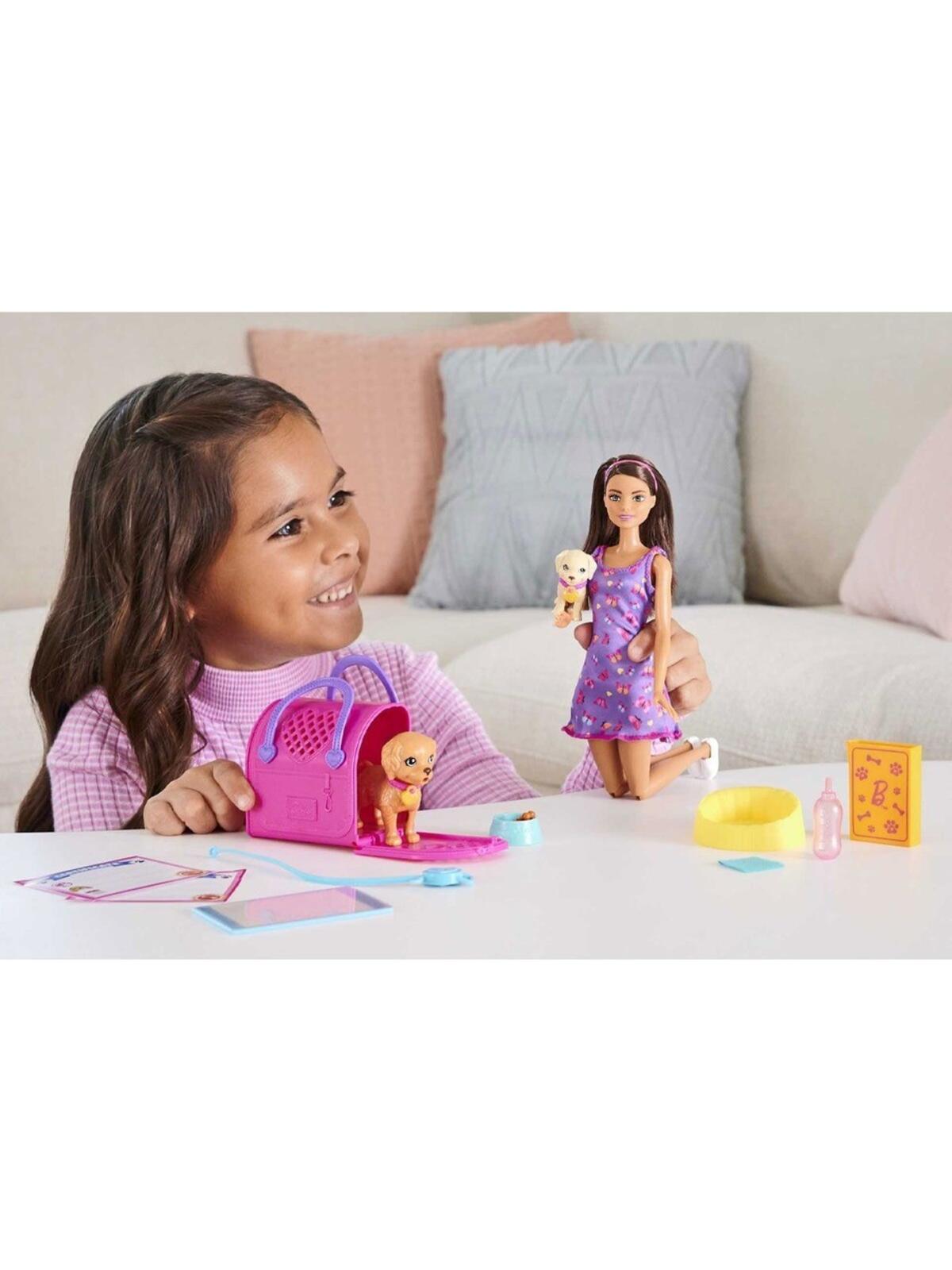 Barbie Ve Köpekçikleri Oyun Seti MTL-HKD86