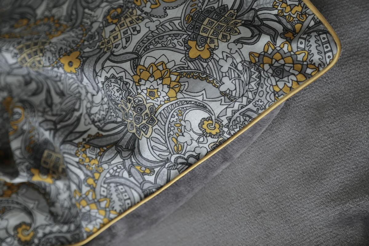 Apricitas Home Nevresim Takımı Çift Kişilik My Touch Antica Gray