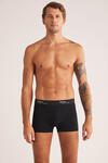 Kom Boxer Tight 2Li 1C11CBXK111.011 Siyah
