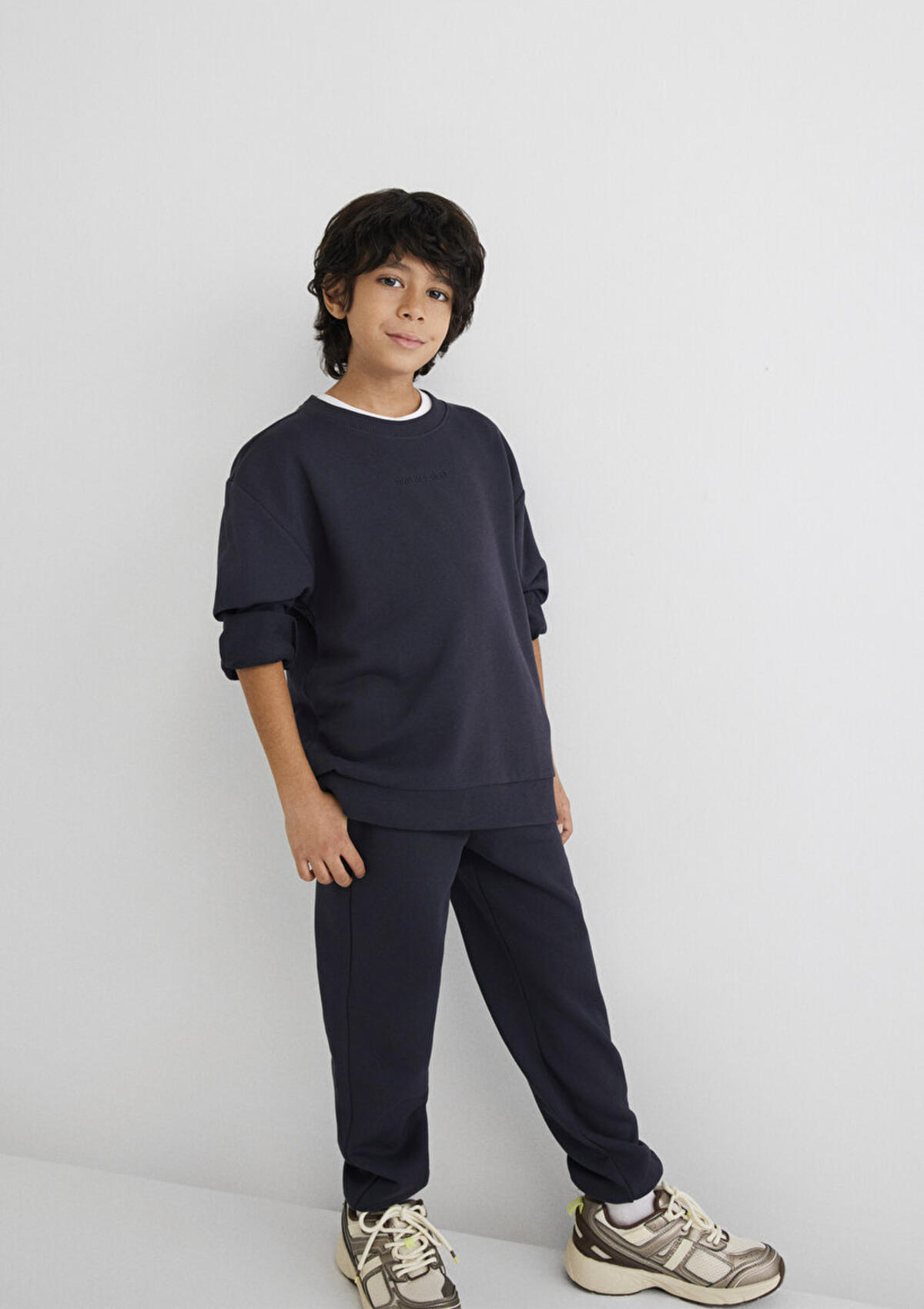 Mavi Sweatshirt Erkek Çocuk M6S10043-70087 Antrasit