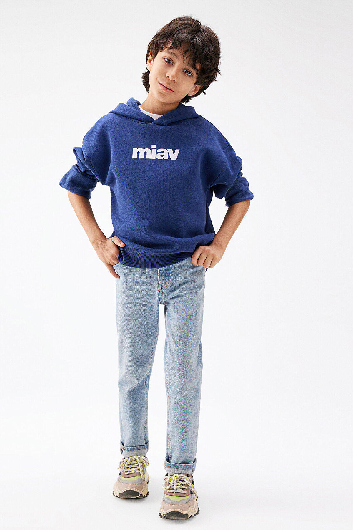 Mavi Sweatshirt Erkek Çocuk M6S10028-70722 Lacivert