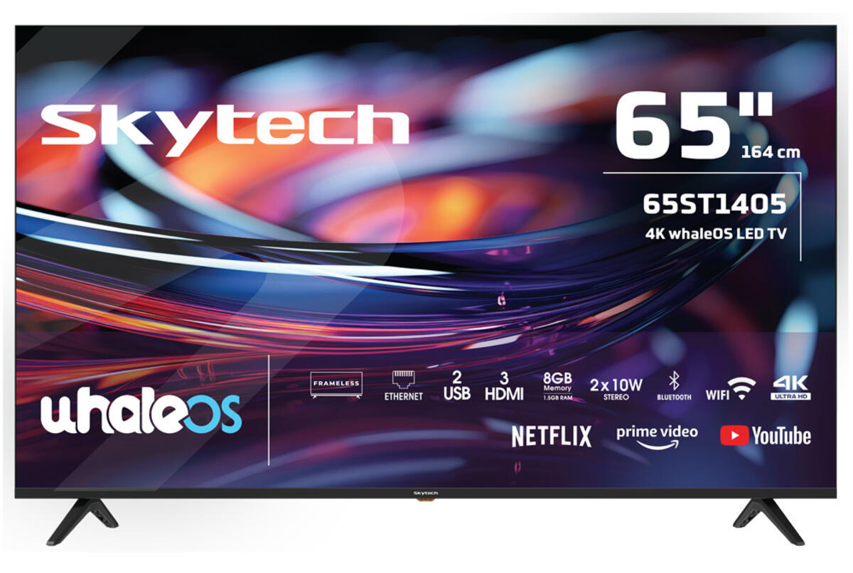 Skytech Led Tv 65"65ST4105  4K Uhd Smart Tv