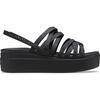 Crocs Brooklyn Strappy Lowwdg 206751_001 Black