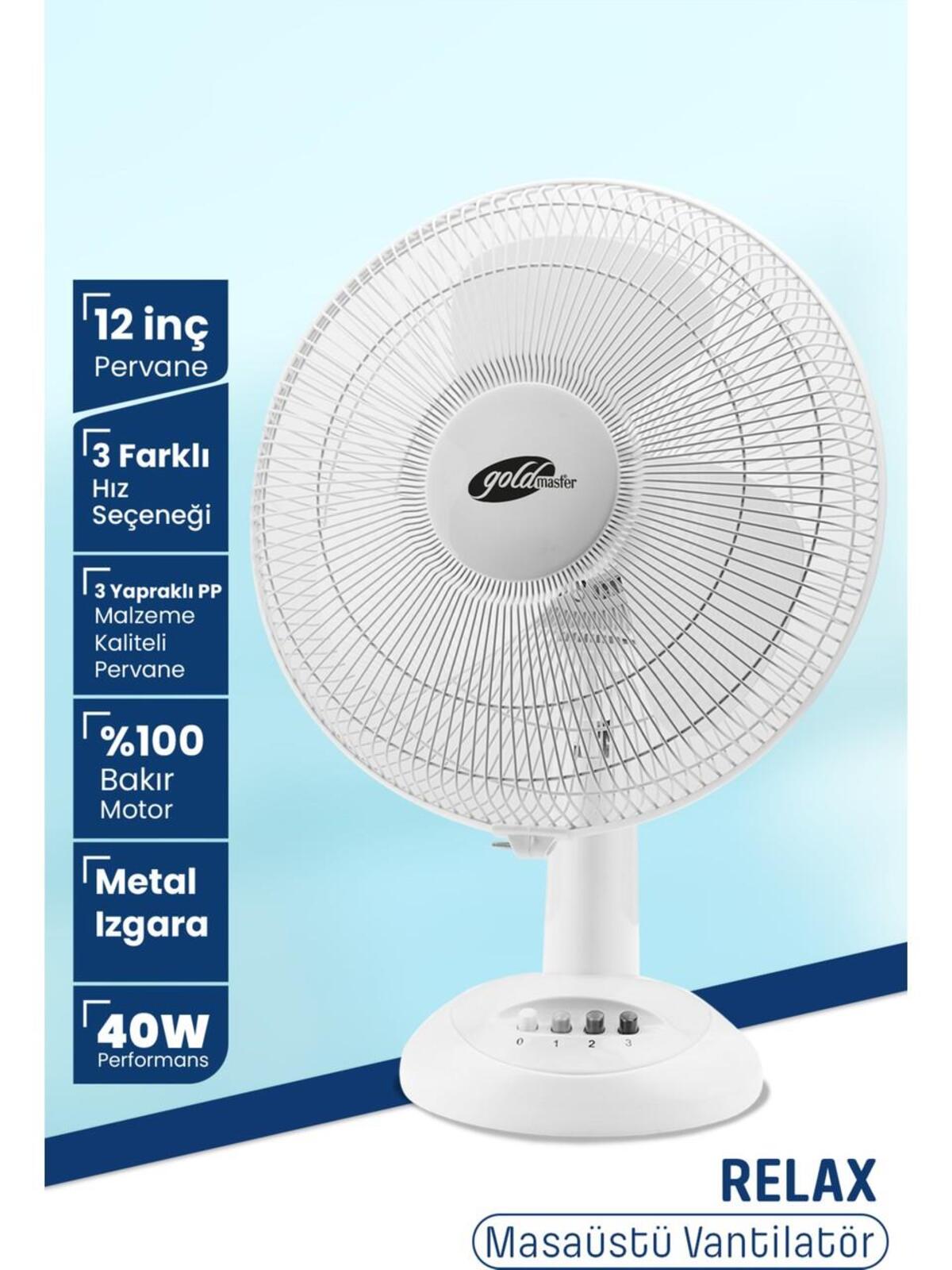 Goldmaster Relax Masa Üstü Vantilatör Gm-7928