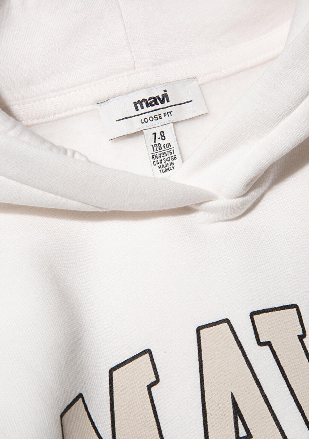 Mavi Sweatshirt Kız Çocuk M7610035-81964 Beyaz