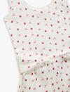 Koton Pijama Takımı 5SLK40153MK Beyaz Desenli