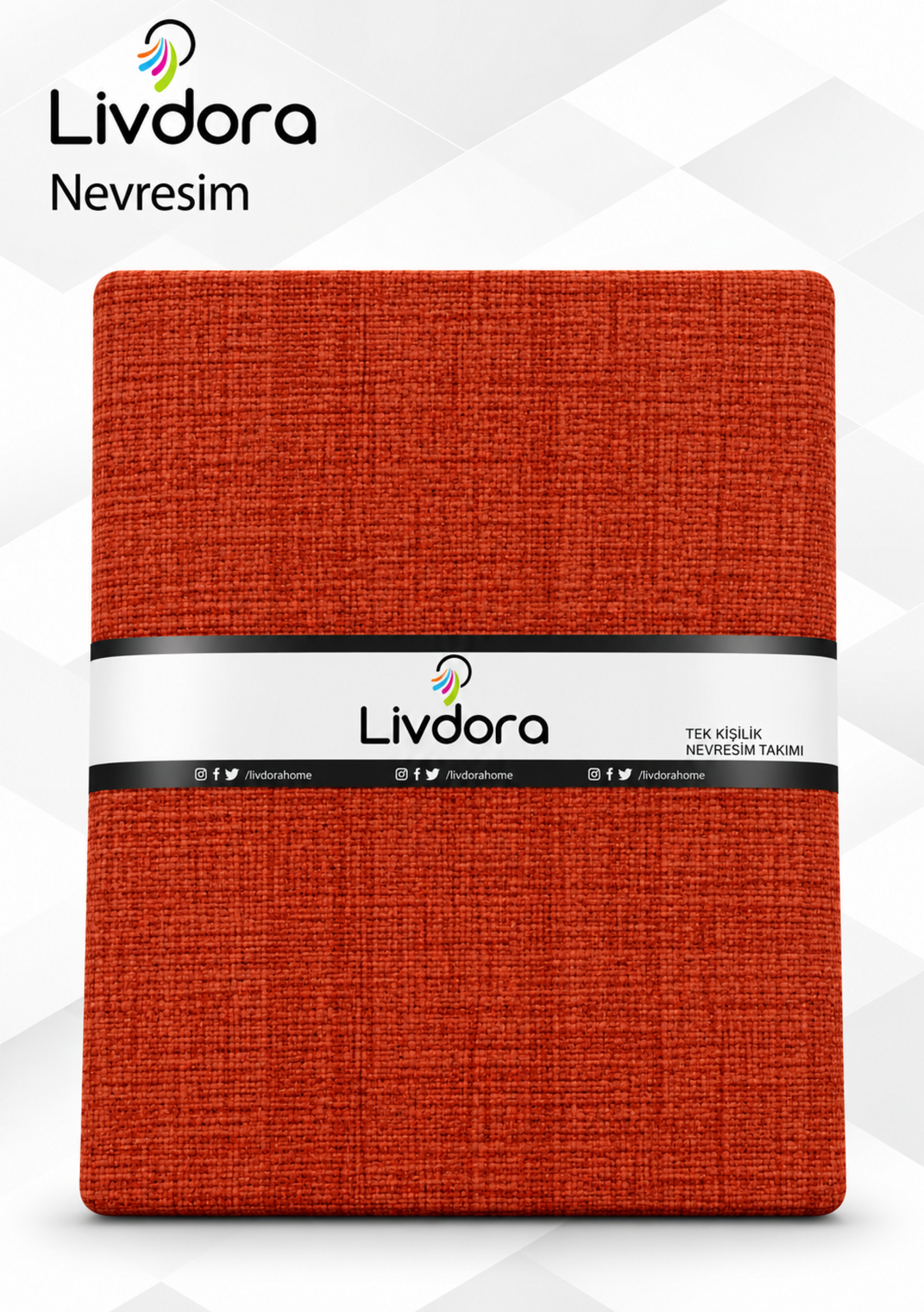 Livdora Nevresim Clean Çk Kiremit