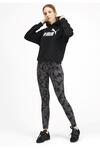 Puma Hoodie Ess Cropped Logo Tr 586870_01 Siyah