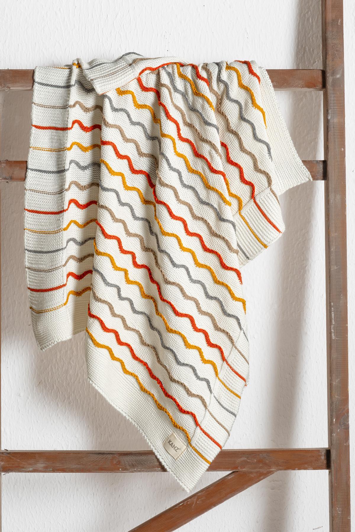 Kanz Triko Battaniye (Knz-006)(Knz-007) Rainbow