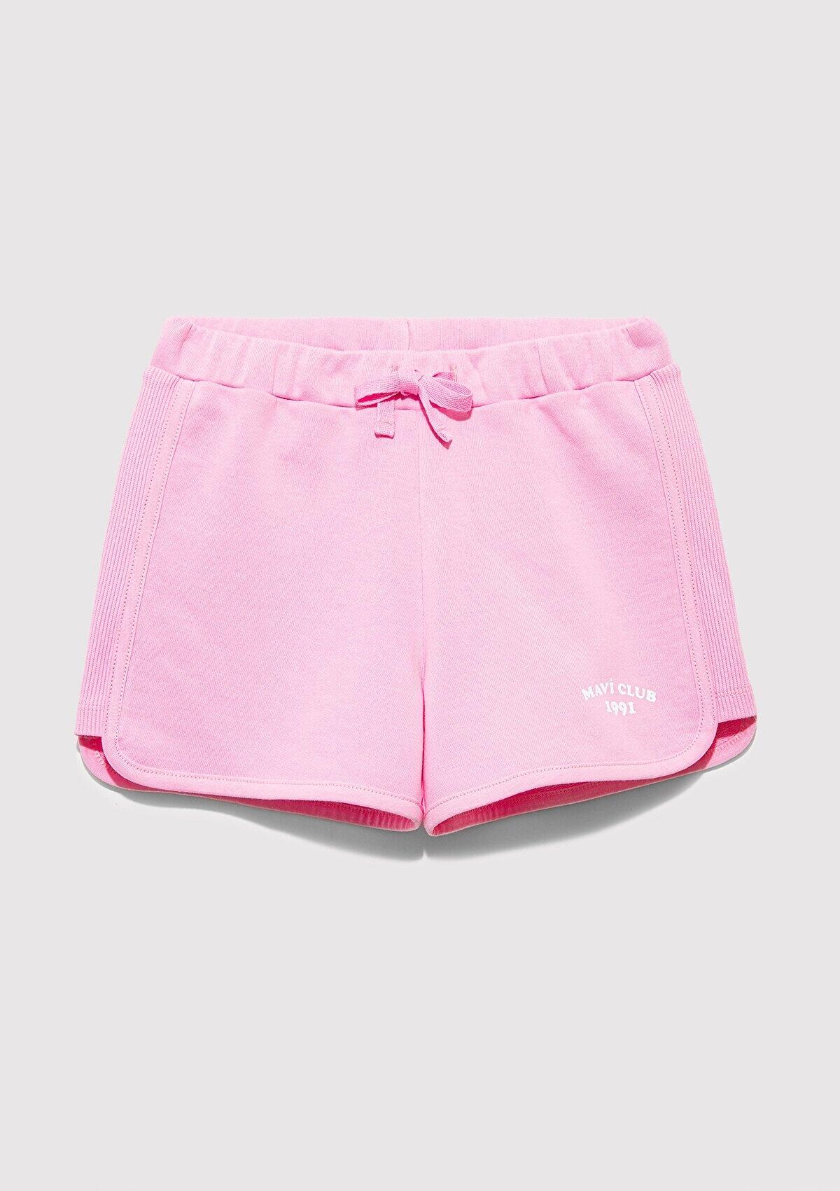 Mavi Şort Kız Çocuk M7410008-70973 Pembe