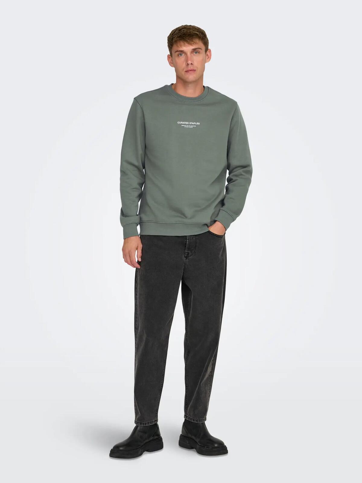 Only&Sons Sweatshirt 22030923 Bej