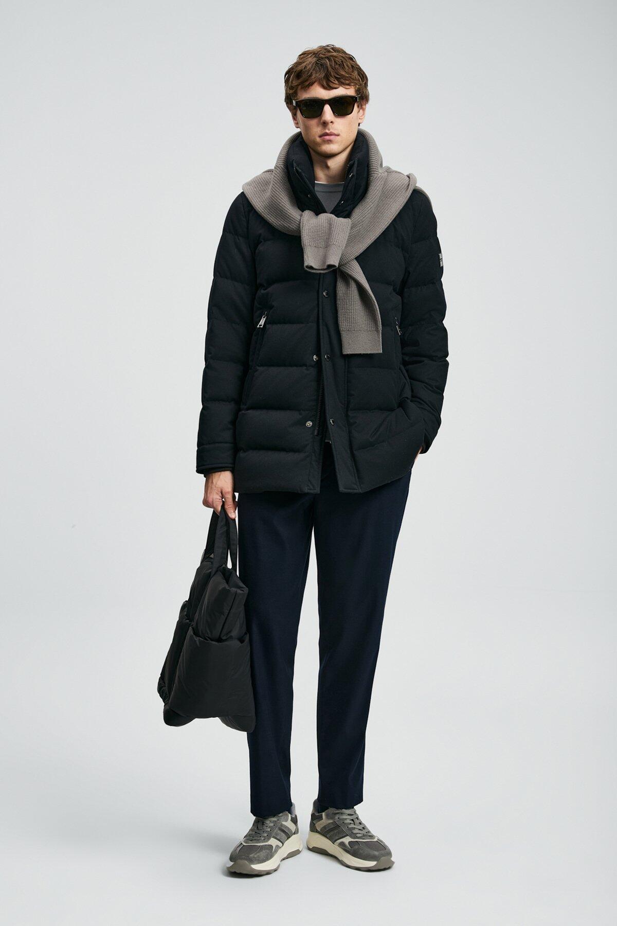 Lufıan Erkek Mont Rıld 112120256 Siyah