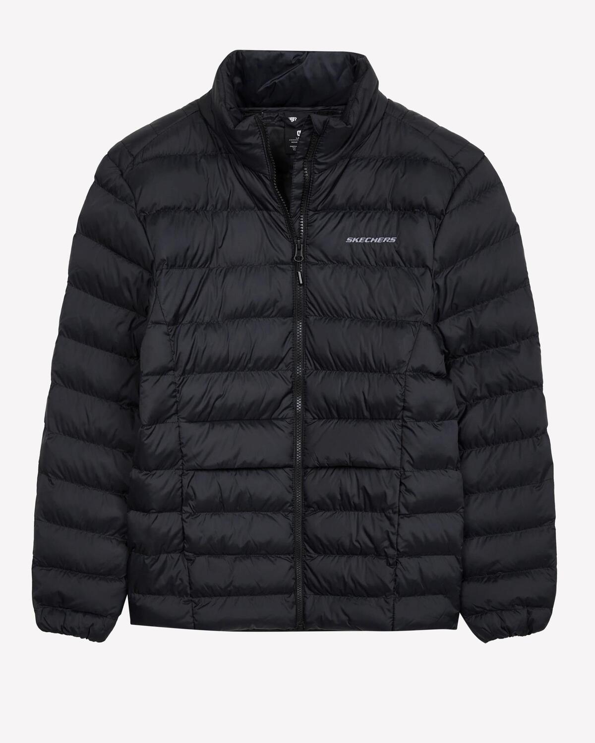 Skechers W Outerwear Pop Up Detailed Padded Jacket S231240-001 Siyah