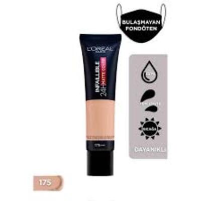 Loreal Paris Fondöten İnfaillible Mat Cover No:175 (Dy)