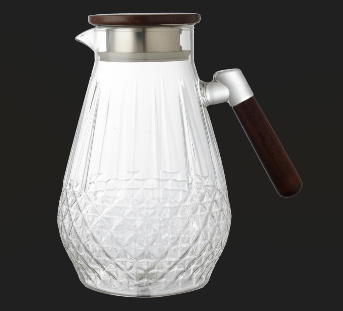 Arow Sürahi Cam 1800 Ml Rose TR-6501