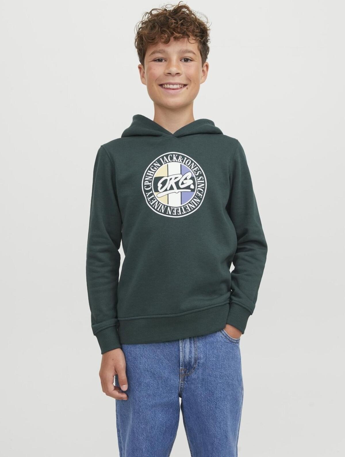 Jack&Jones Junior Sweatshirt 12242465 Yeşil