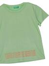 Benetton Tişört Kız Çocuk BNT-G21286 Mint