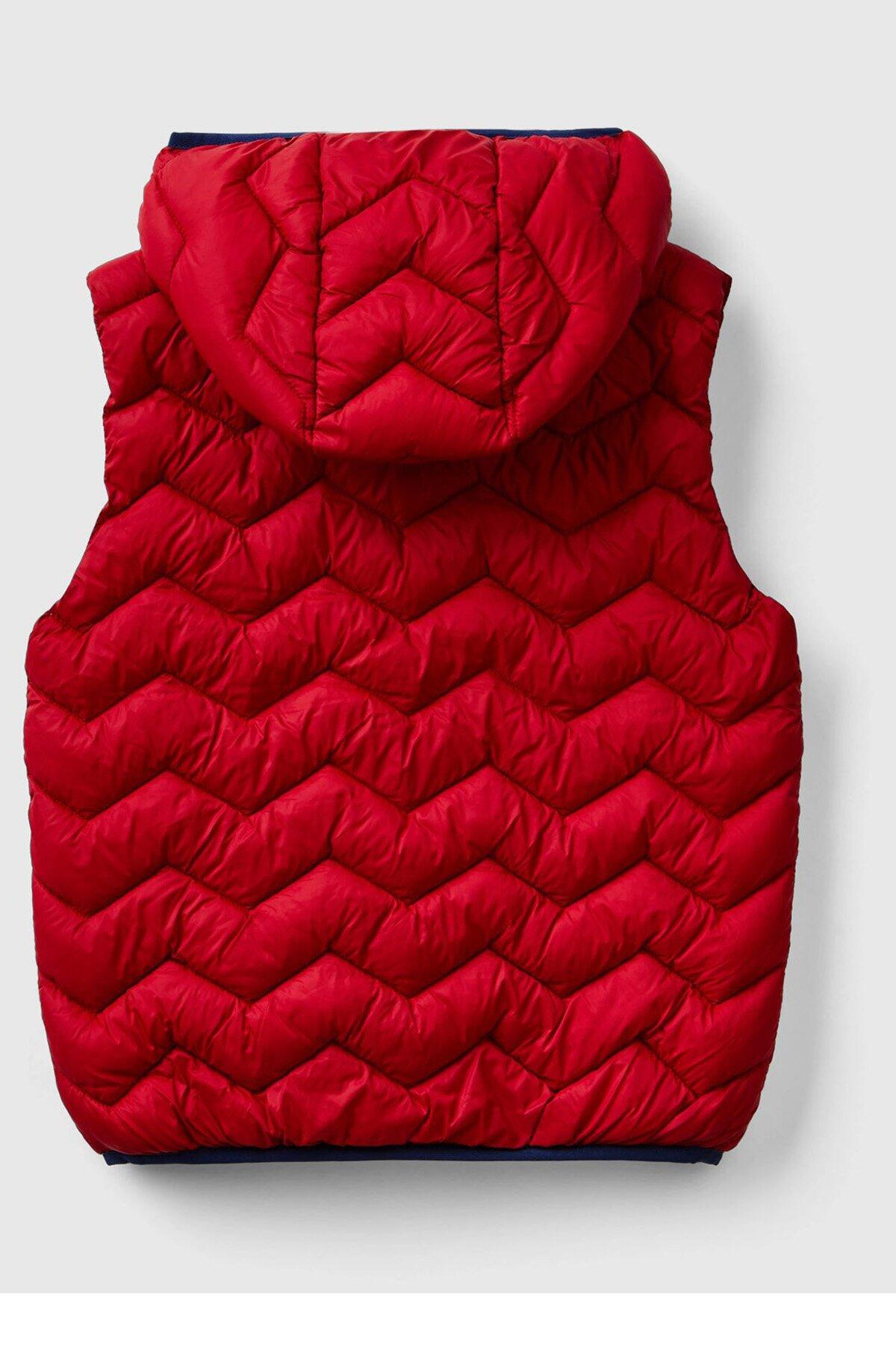 Benetton Yelek Erkek Çocuk 2TWDCJ00R Kırmızı