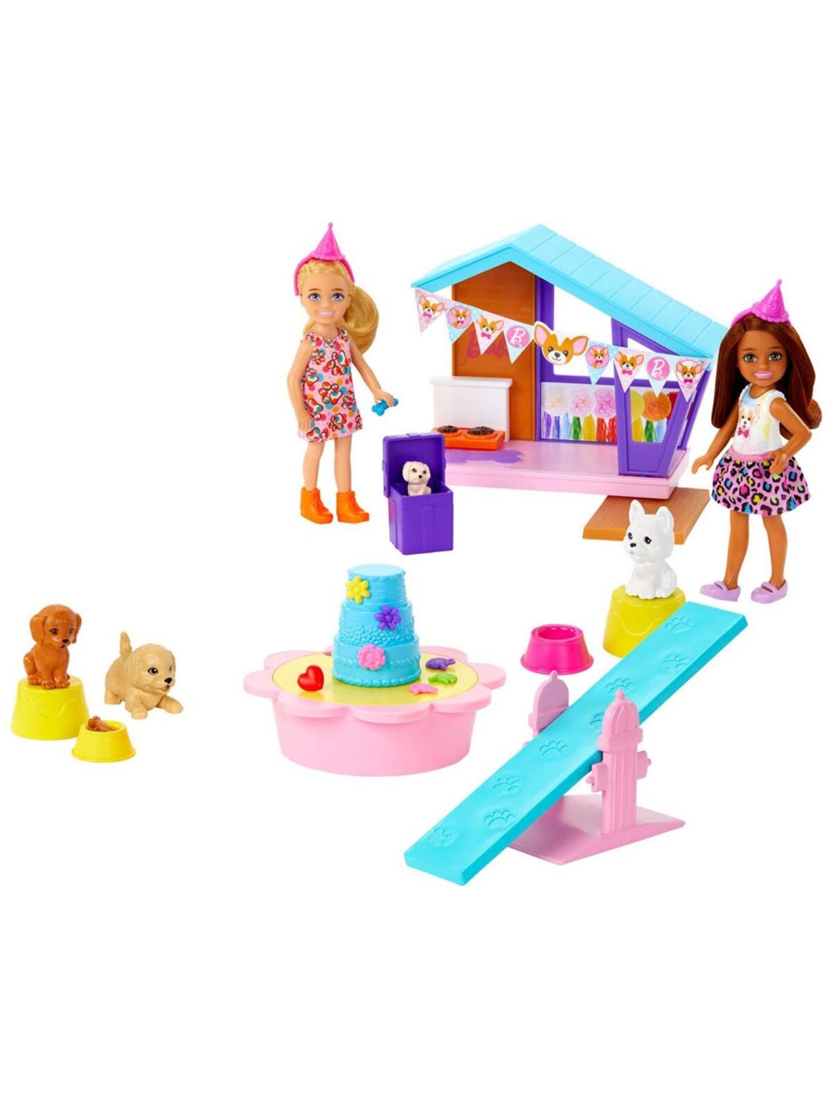Barbie Chelsea Köpekçiğin Doğum Günü Oyun Seti MTL-HJY88