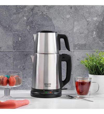 Schafer Çay Makinesi Teelike İnox 2Se706-25001-Inx01